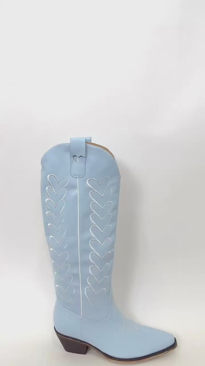 The Maybelle in Powder Blue | Marfa Boots